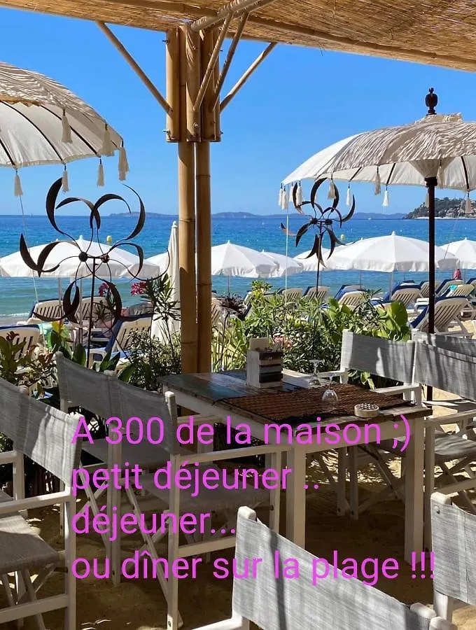 La Demeure De Poulpican Chambre Sakura Jacuzzi Charme Romantique Terrasse Privee 300M Plage Et Restaurants La Croix Valmer - Golfe Saint Tropez酒店 拉克鲁瓦瓦尔梅